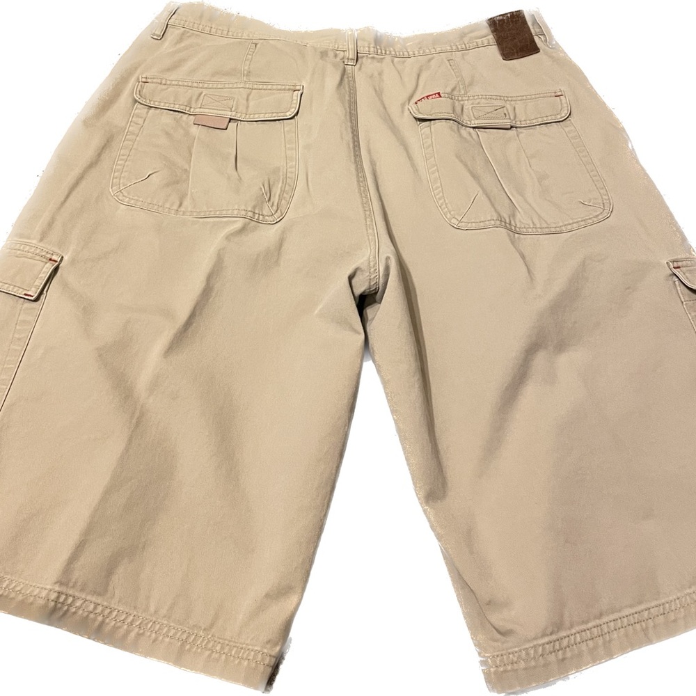 💙! Men Cargo Shorts. Khaki. Size 40 waist. Good Condition. Clean❗️Final Price❣️ - Picture 2 of 6